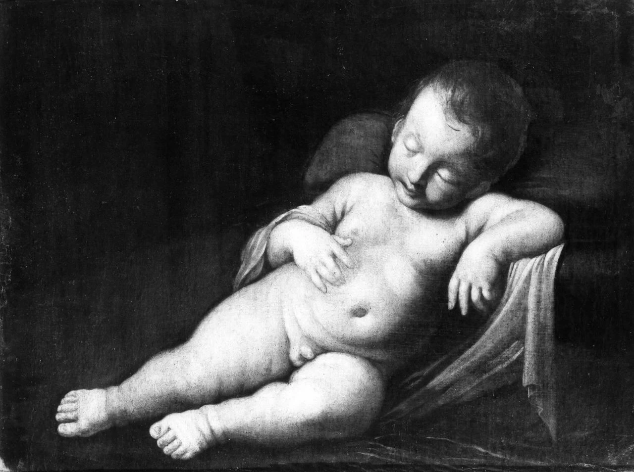 Amore dormiente - Uffizi, Firenze, attribuito